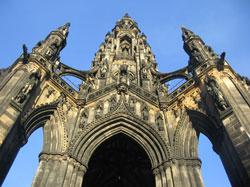 Scott Monument in Edinburgh